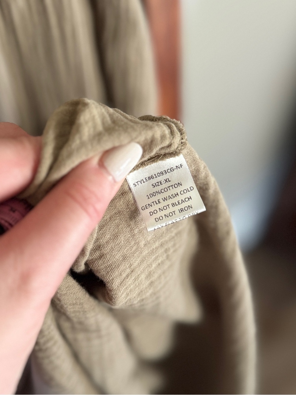 Neuflora "Hartselle Dress" in Taupe - Picture 9 of 15